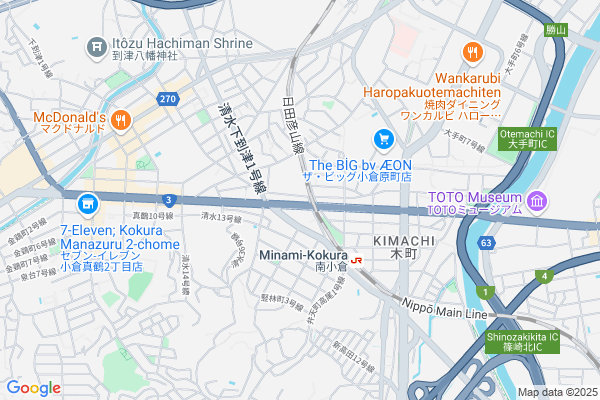 Map of 福岡県北九州市小倉北区清水２丁目１４−４