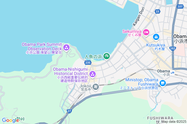 Map of 福井県小浜市小浜香取
