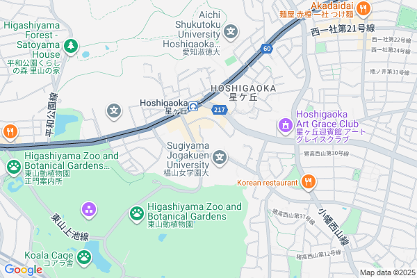 Map of 名古屋市千種区星が丘元町16-45