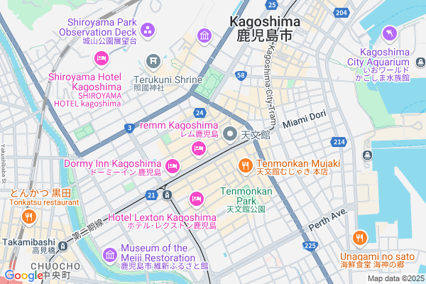 Map of 鹿児島市東千石町10ｰ12ｰ1F