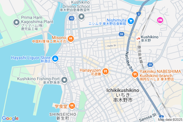 Map of いちき串木野市旭町76-1