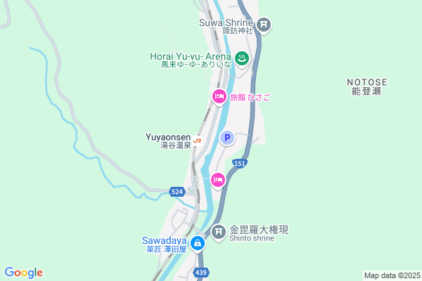 Map of 〒441-1631 愛知県新城市豊岡滝上 31-1