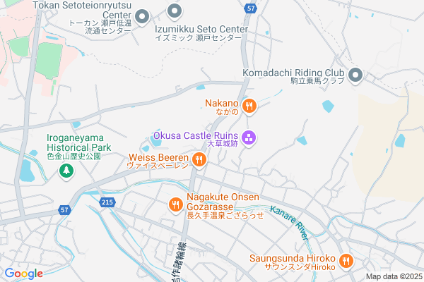 Map of 愛知県長久手市溝之杁２６４６−１