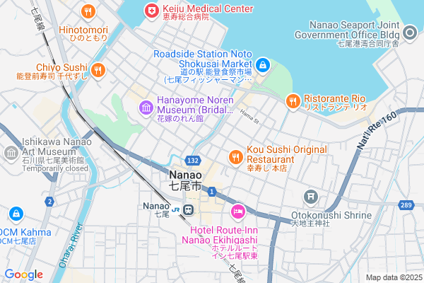 Map of 石川県七尾市桧物町５７−１０