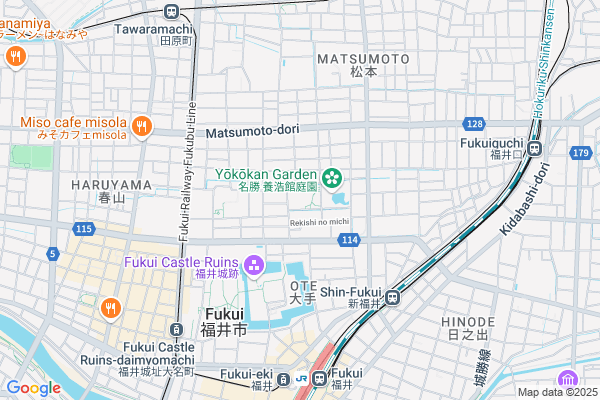 Map of 福井市宝永3丁目12-1