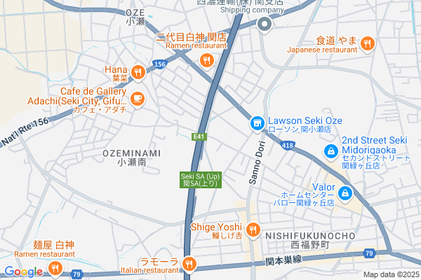 Map of 〒501-3265 岐阜県関市小瀬２７７１−１
