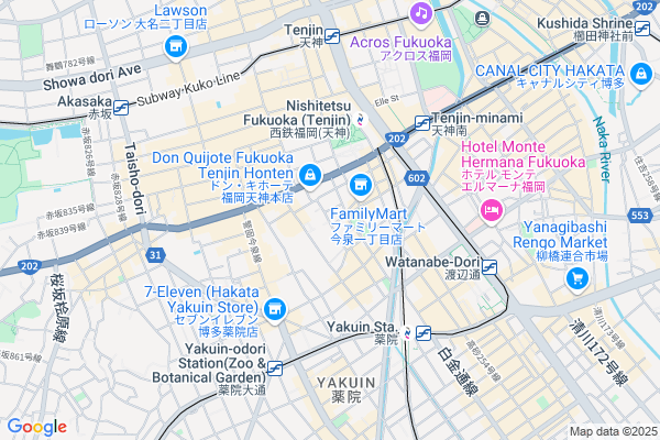 【エリアガイド】福岡中心部・今泉エリア