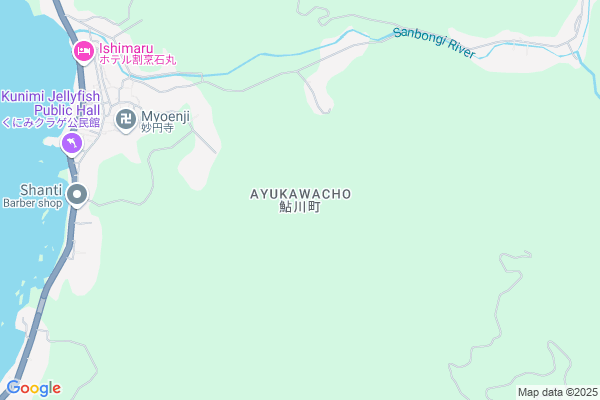 Map of 福井市鮎川町