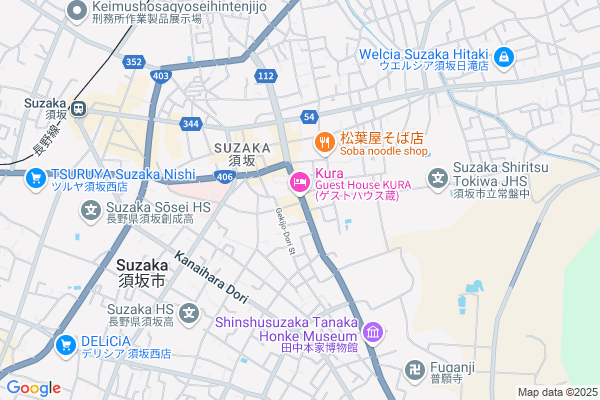 Map of 長野県須坂市須坂39