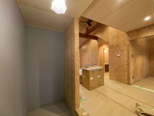 【RENT】甲府市桜井町「The simplest nagaya」1LDK/ライムグリーンとスカイブルーの部屋 各91,000円/月 47.15㎡