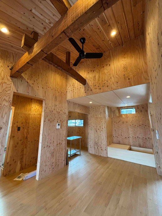 【RENT】甲府市桜井町「The simplest nagaya」1LDK/ライムグリーンとスカイブルーの部屋 各91,000円/月 47.15㎡