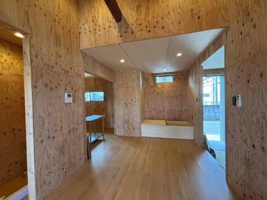 【RENT】甲府市桜井町「The simplest nagaya」1LDK/ライムグリーンとスカイブルーの部屋 各91,000円/月 47.15㎡