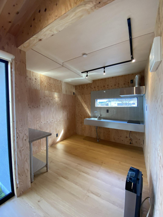 【RENT】甲府市桜井町「The simplest nagaya」１LDK/ライムグリーンとスカイブルーの部屋 各91,000円/月  47.15㎡