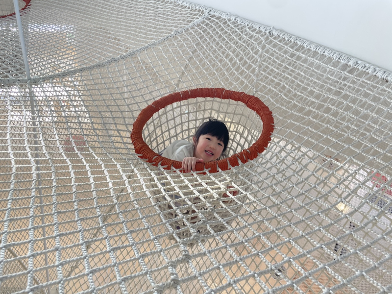 走って、登って、手と頭も動かす。子どもの五感がフル稼働。寒河江市の遊び場「CLAAPIN SAGAE」はサイコー!