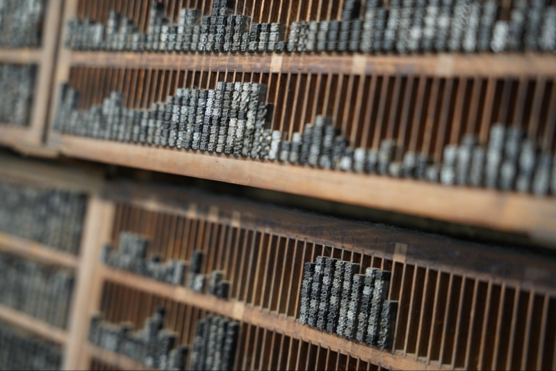 はじまりを刻む活版印刷所「尚榮堂」／金沢まちなかお店探訪