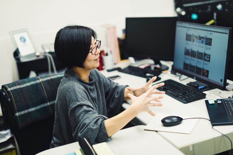 【河北町】移住者インタビュー　大﨑頼子さん 「なんでもやれる可能性を感じる」