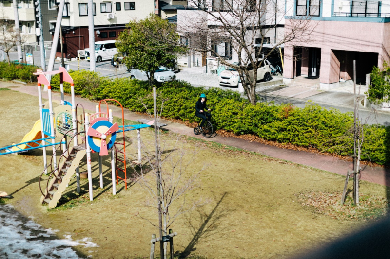 ダルマ自転車がゆく! 第4回 @城南橋公園