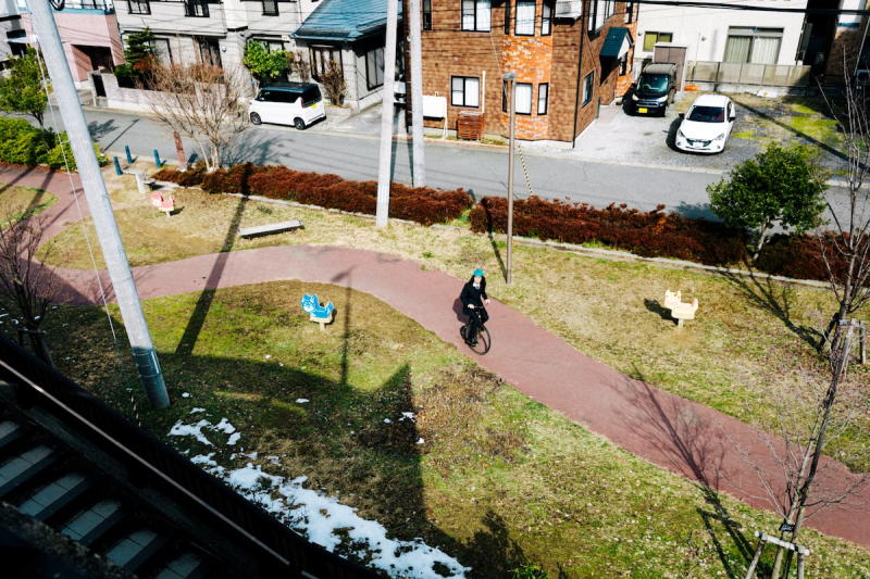 ダルマ自転車がゆく! 第4回 @城南橋公園