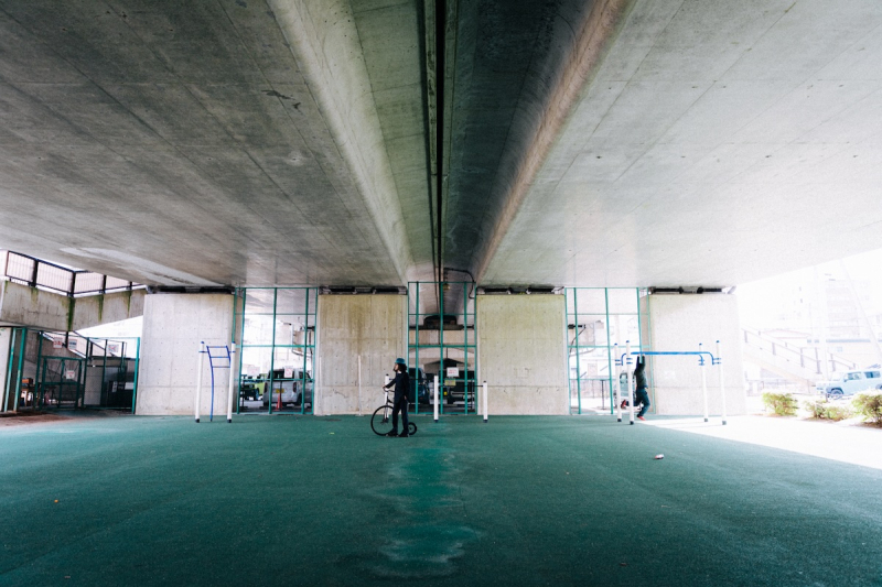 ダルマ自転車がゆく! 第4回 @城南橋公園