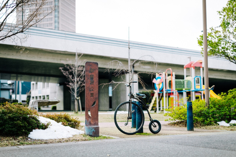 ダルマ自転車がゆく! 第4回 @城南橋公園