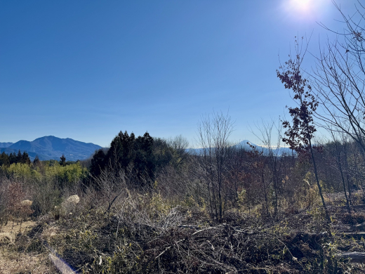 森に家と仕事場を　名峰を望む土地(土地 5,009㎡・2950万円) / 山梨県北杜市長坂町中丸