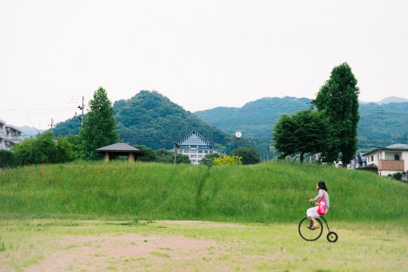 ダルマ自転車がゆく! 第8回 @ 芸工大前公園