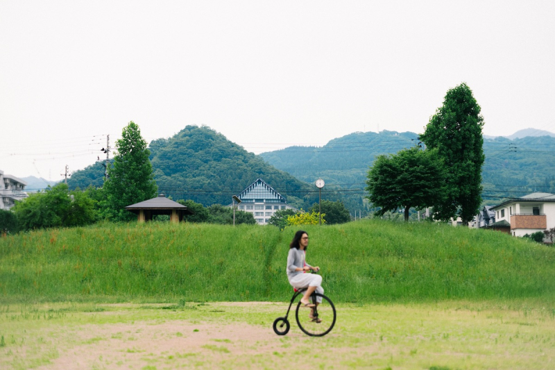 ダルマ自転車がゆく! 第8回 @ 芸工大前公園