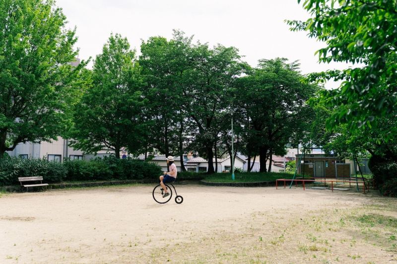 ダルマ自転車がゆく! 第7回 @みなみ公園