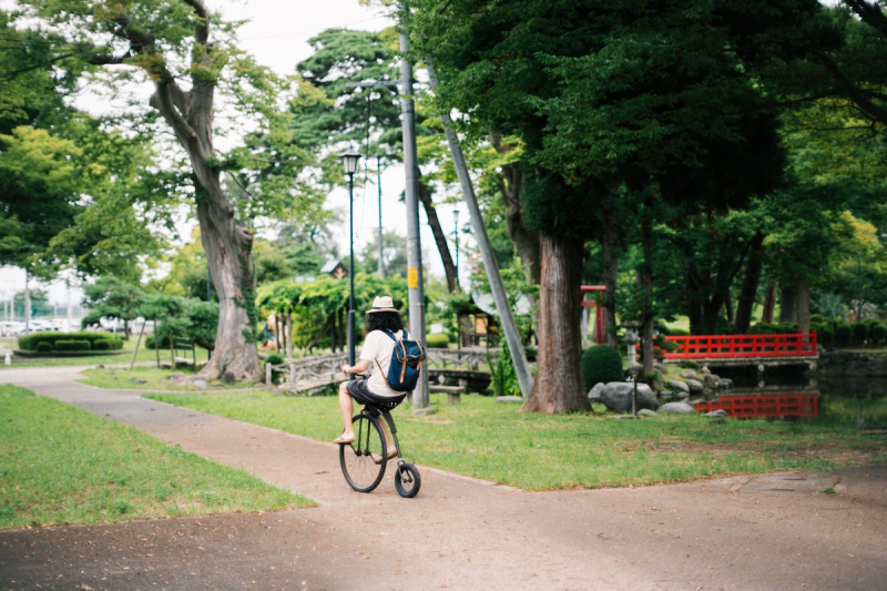 ダルマ自転車がゆく！ 第10回 @ 薬師公園