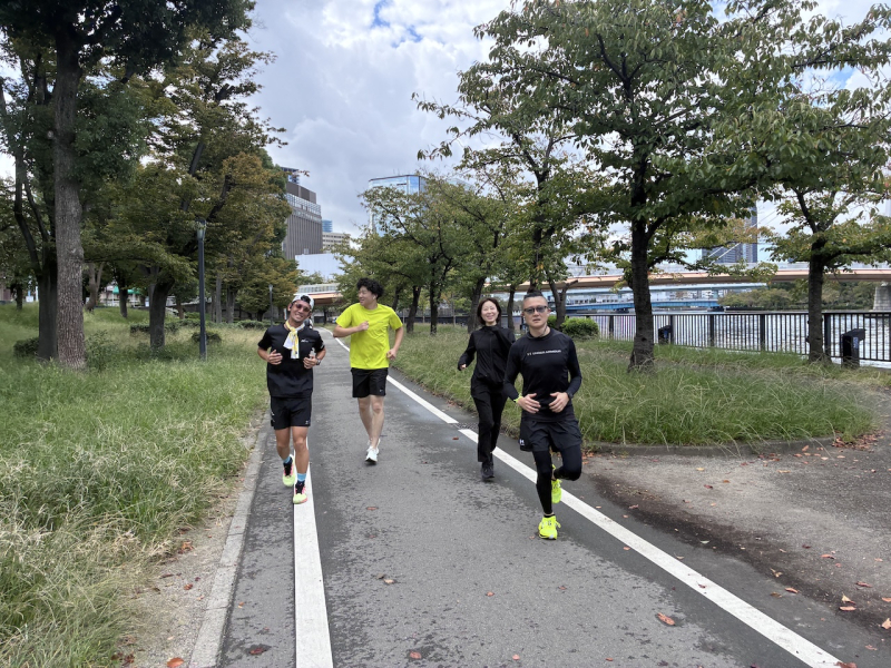 大阪の街を走る|ランナーズ銭湯という仕組み。